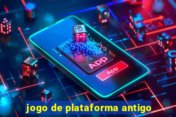 jogo de plataforma antigo